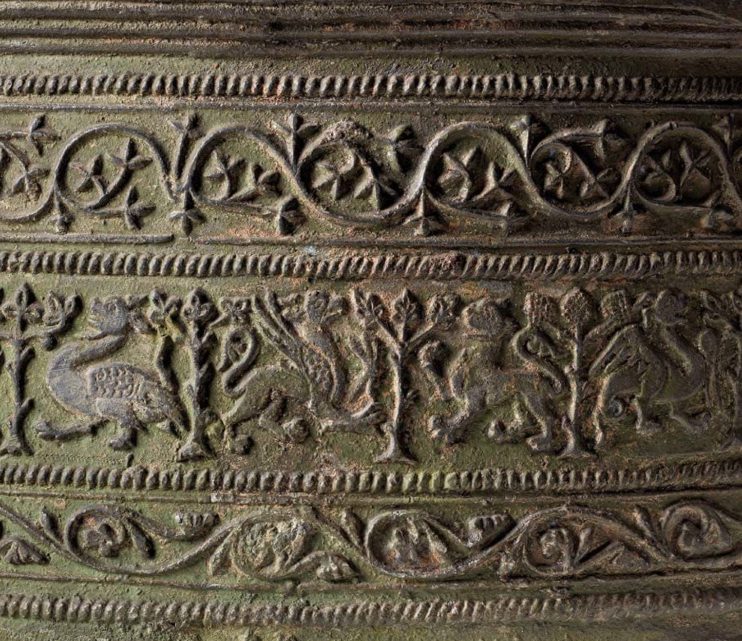 Lead Baptismal Font, 13th Century