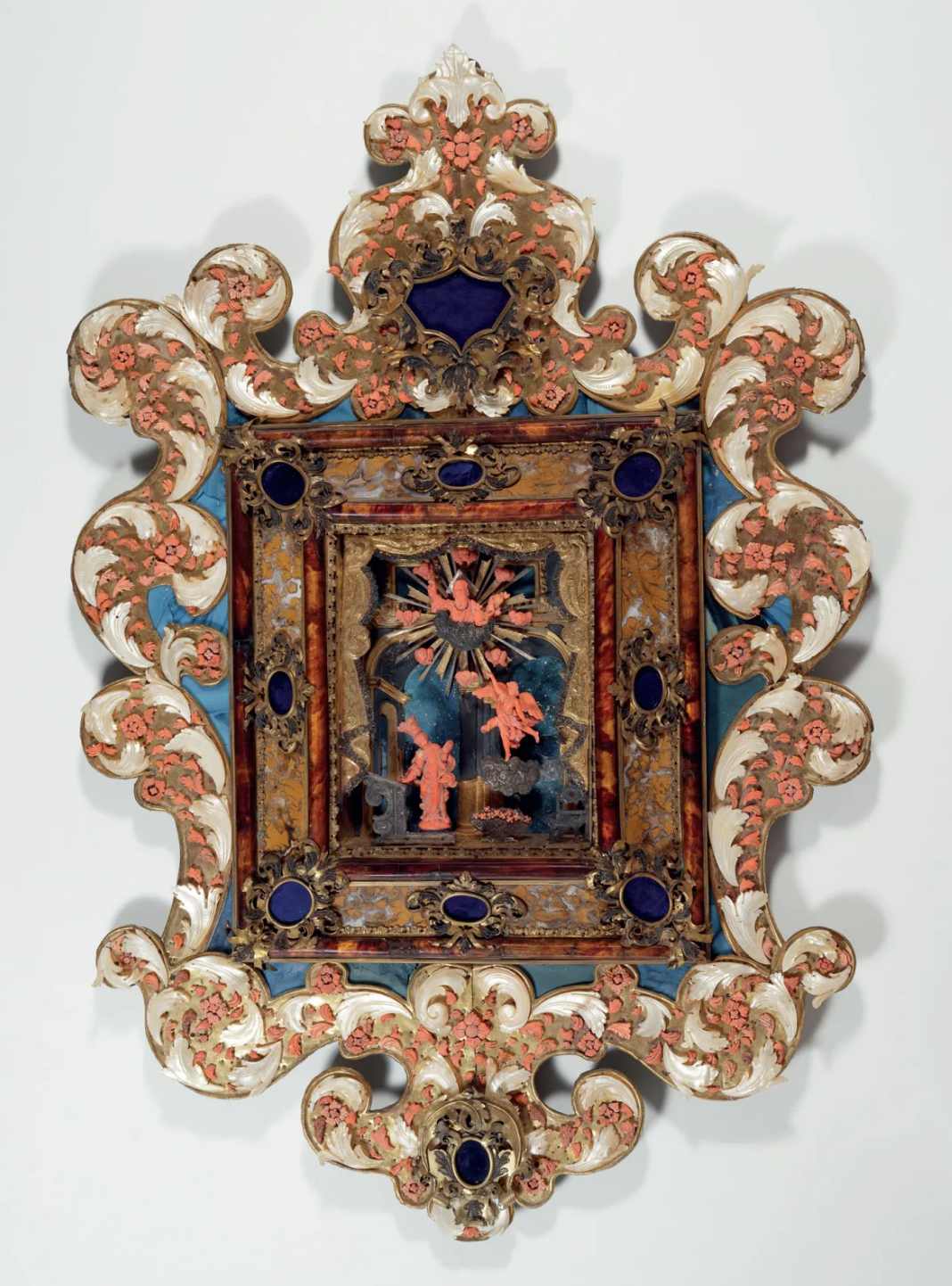 Trapani Devotional Plaque depicting The Annunciation, 17th Century