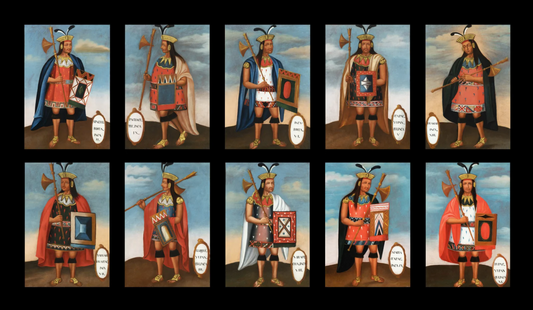 Inca Series: The Kings of Peru, Cuzco, ca. 1840/1850