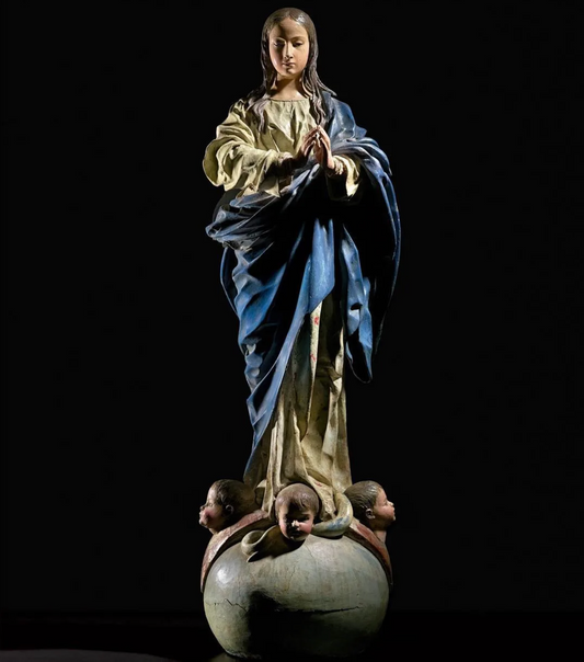 Pedro de Mena, Virgin of the Immaculate Conception, Circa 1665