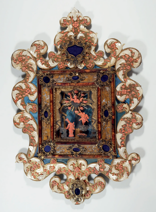 Trapani Devotional Plaque depicting The Annunciation, 17th Century